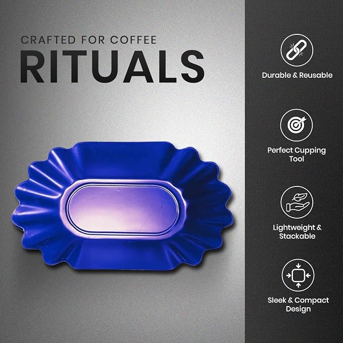 Rattleware Oval Coffee Bean Tray - Image 3