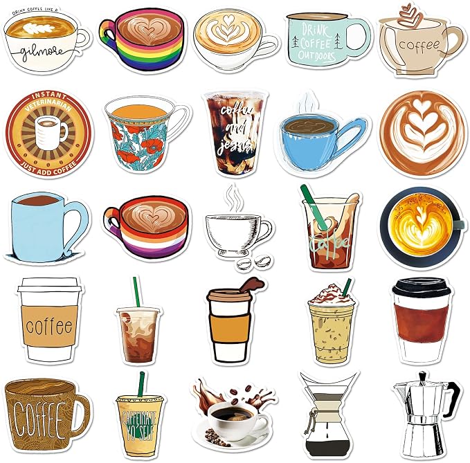 Dessert Coffee Stickers - Image 5
