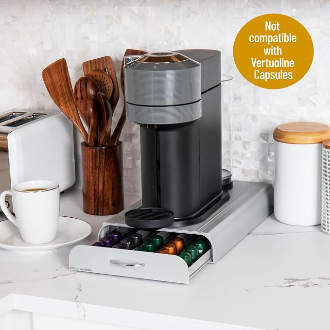 Mind Reader Nespresso Compatible Capsule Drawer, Countertop Organizer, Coffee - Image 3
