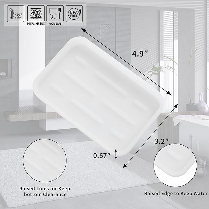 MicoYang Silicone Kitchen Sink Organizer Tray - Image 2