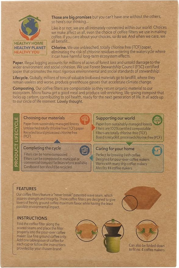 If You Care Multi-Use Coffee Filters, Unbleached - Image 2