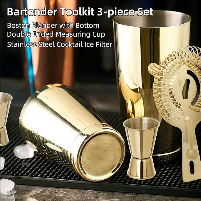 Mwellewm Boston Shaker Cocktail Set Bartender Kit - Image 4