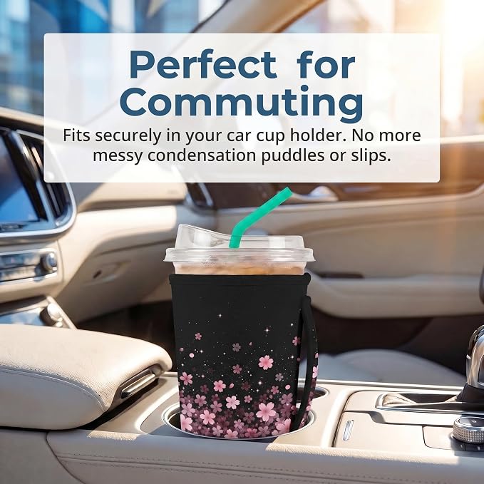 Artsocket 3 Pack Reusable Iced Coffee Sleeve - Image 5