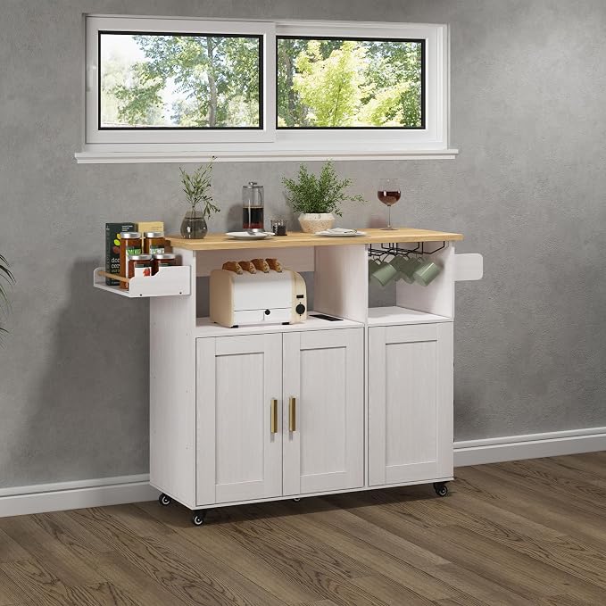 ASTRONAPE Rolling Mobile Kitchen Island - Image 5