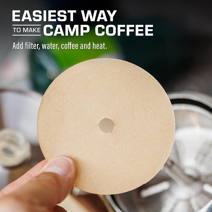 COLETTI Percolator Coffee Pot Filters – Camping Coffee Filter – Disc Coffee - Image 5