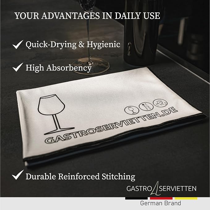 Microfiber Polishing Cloth 19.7" × 25.6", 100% Lint-Free, Streak-Free - Image 3