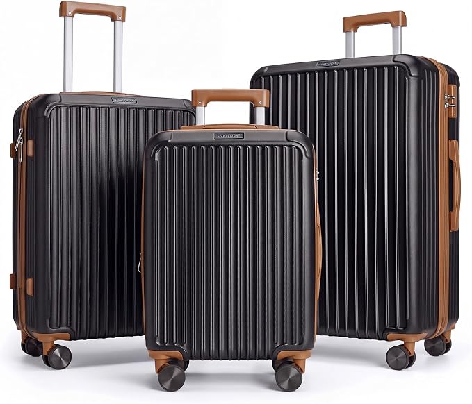 LIGHT FLIGHT 3 Piece Luggage Sets by LIGHTFLIGHT