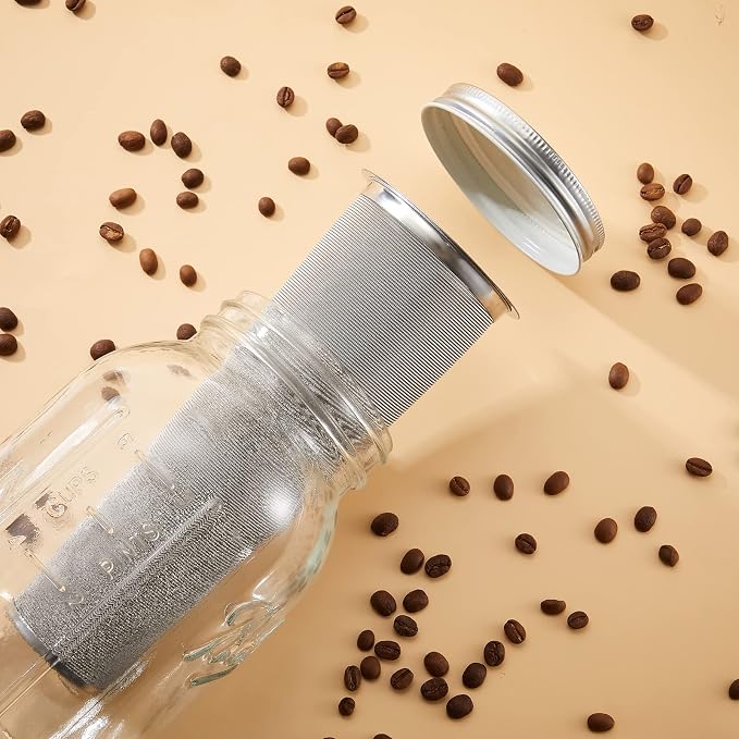 3 Pcs Cold Brew Coffee Filter Stainless Steel Filter Coffee Tea Infuser - Image 5