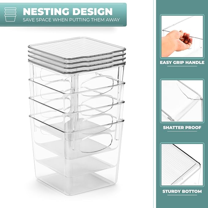 Sorbus Small Plastic K Cup Storage Bins - Image 6