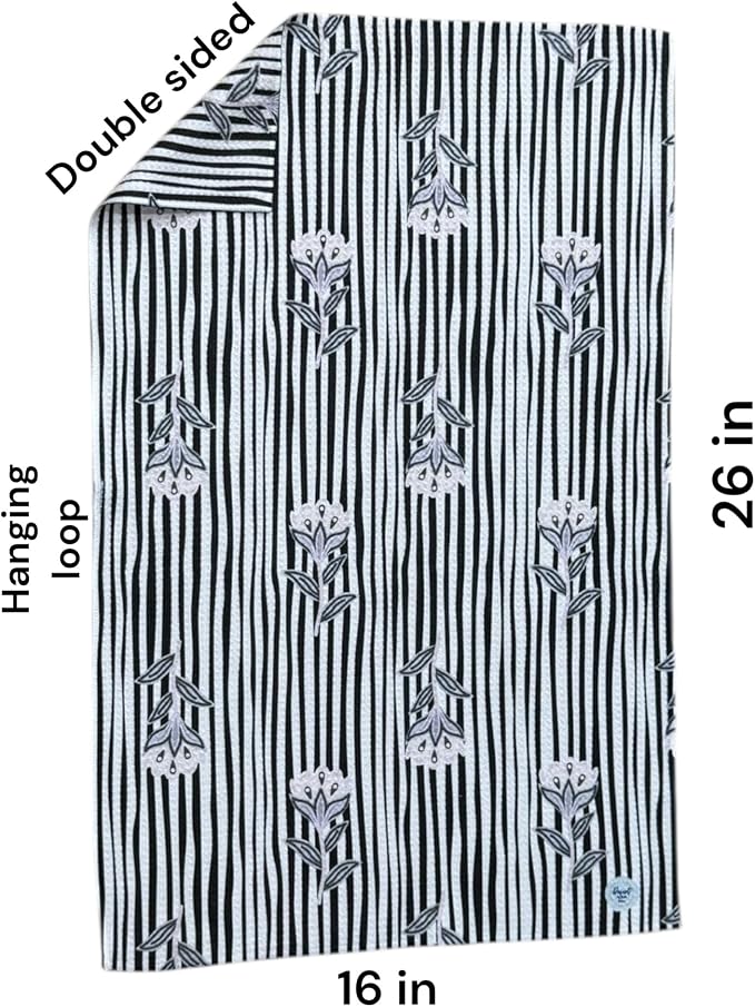 || 3 Pack|| Double Sided Dish Towels || Waffle Weave Microfiber || Tea Towels - Image 2