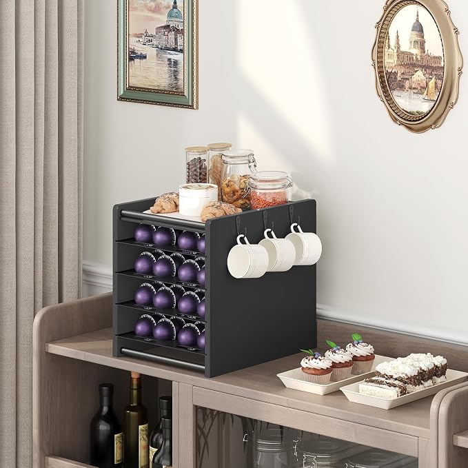 YATINEY Coffee Pod Drawer Holder, 4 Tier Holder - Image 5