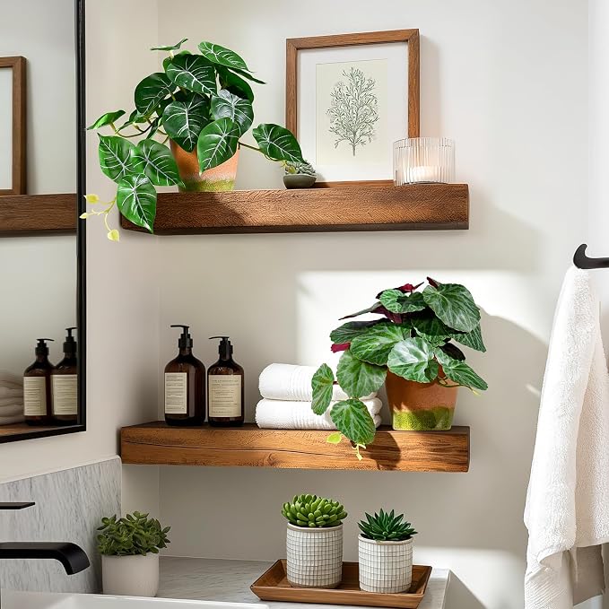 2Pack Fake Pothos Artificial Pothos Plants in Pot Realistic Small Plants - Image 7