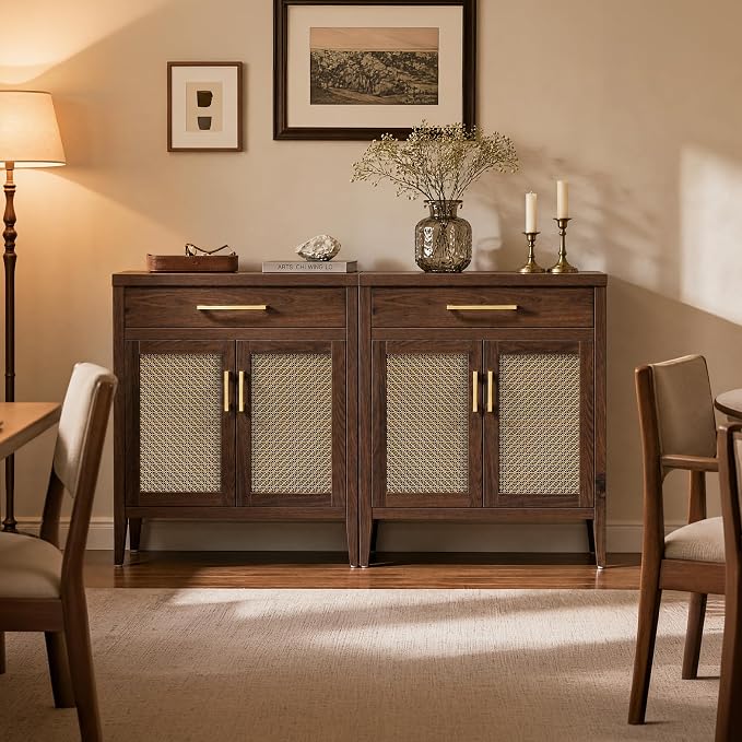 SICOTAS 60" Farmhouse Buffet Cabinet - Image 3