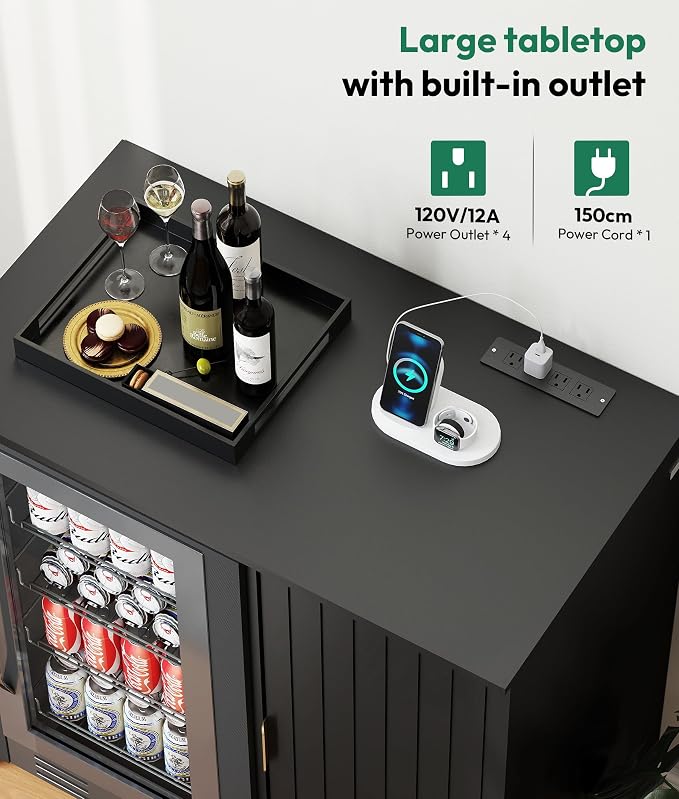 Lamtor Mini Fridge Cabinet - Image 6