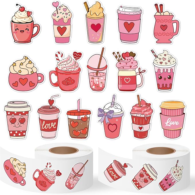 Haooryx Valentine's Day Latte Sticker by Haooryx