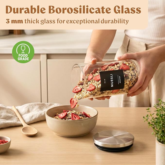 EDELHAUS Glass Storage Containers - Image 3