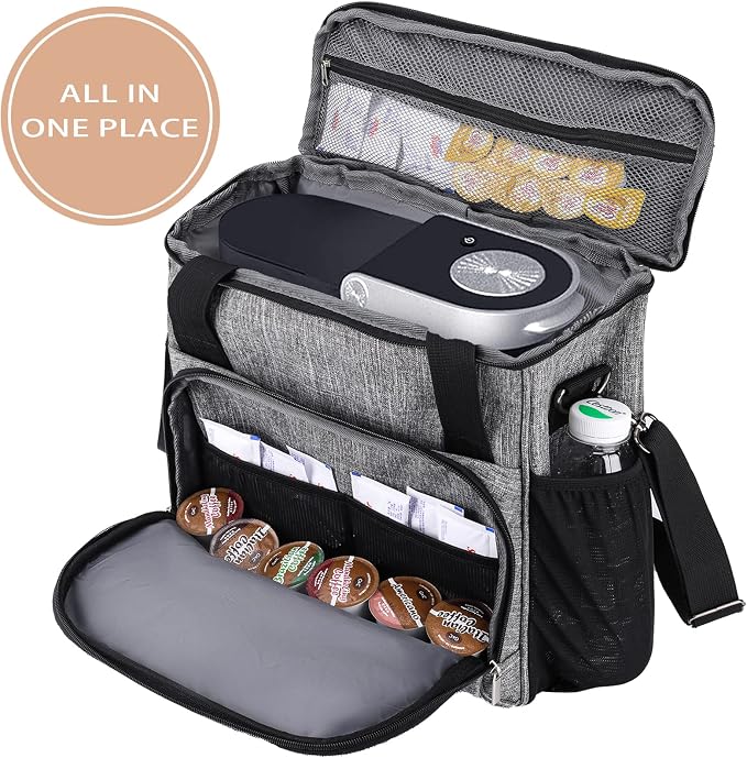 Coffee Maker Carring Bag for Keurig K-Slim/K-Express/K-Iced/Ninja PB041ST/Ninja - Image 2