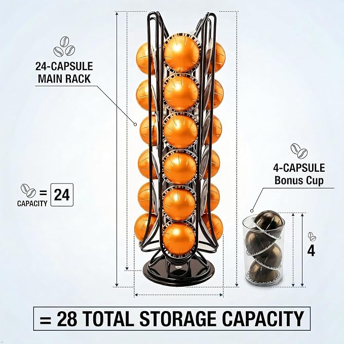 360° Rotating Coffee Pod Holder Compatible - Image 4