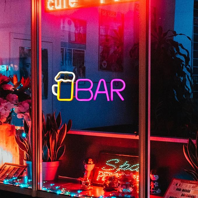 ENUOLI Neon Bar Signs, Beer LED Light - Image 5