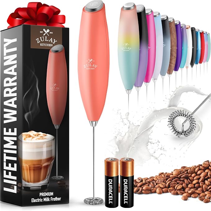 Zulay Powerful Milk Frother for Coffee by ZulayKitchen