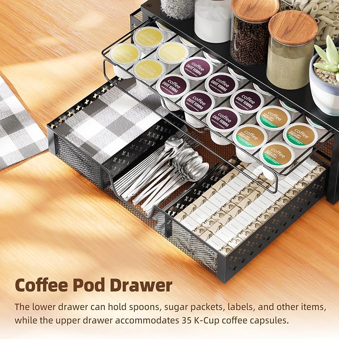 Ekisemio 2-Tier K Cup Organizer - Image 6