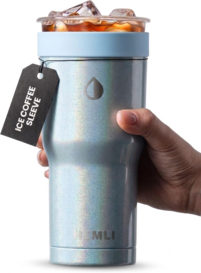 Universal Ice Coffee Sleeve Insulator by Hemli