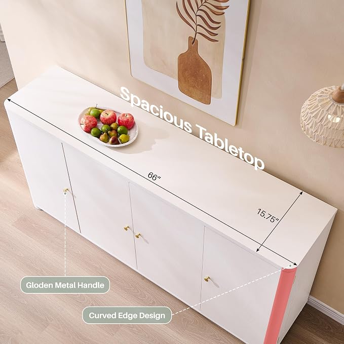 IFGET Curved Buffet Cabinet - Image 5