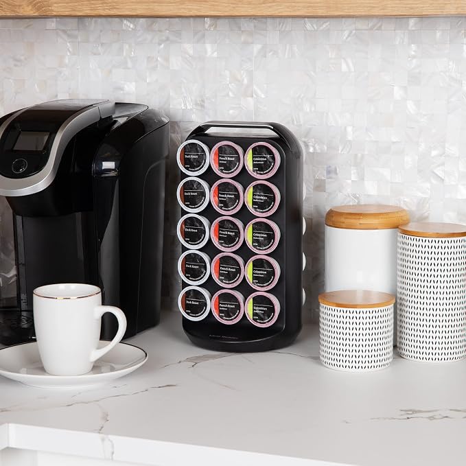 Mind Reader Single Serve Coffee Pod Storage, 30 Pod Capacity, Countertop - Image 2