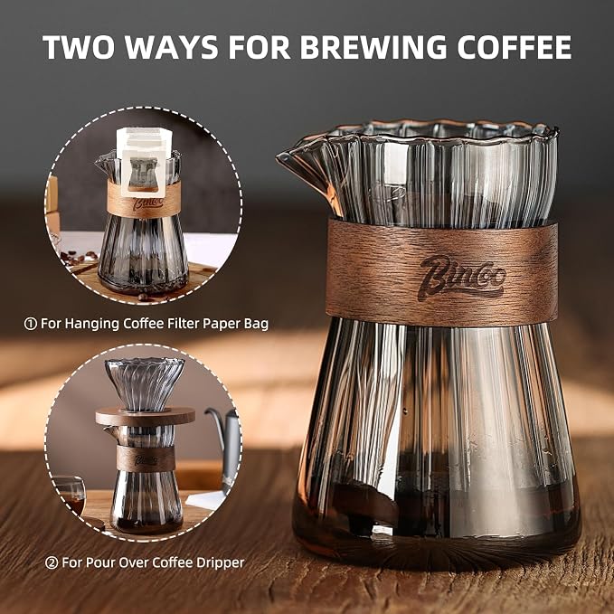 Small Glass Coffee Server 16oz - Image 2