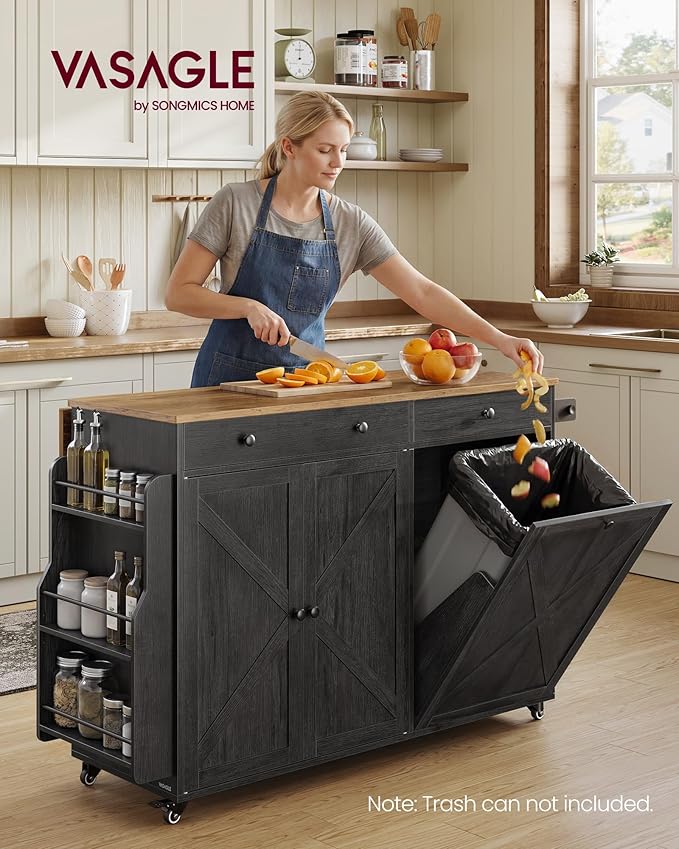 VASAGLE Mobile Kitchen Island - Image 2