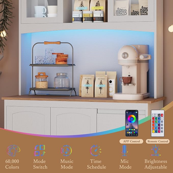 Garvee 71" Kitchen Pantry Cabinet - Image 5