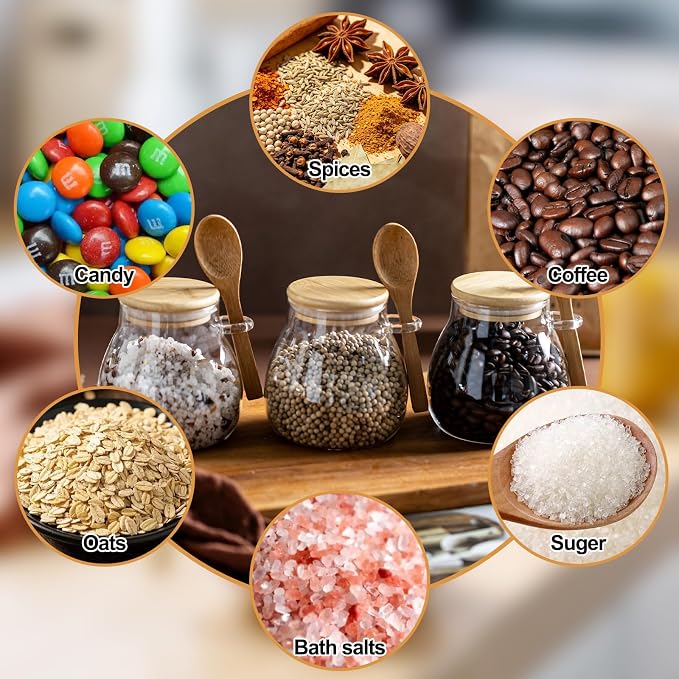 Airtight Glass Food Storage Jars - Image 5