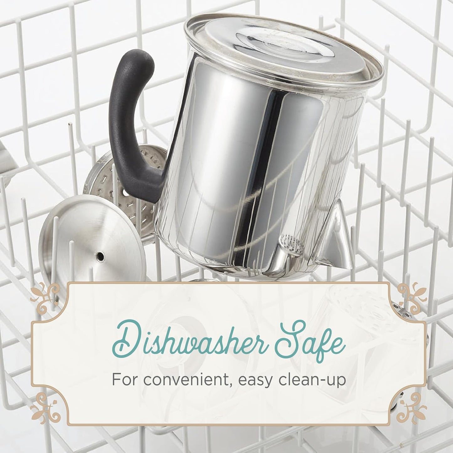 Farberware Classic Yosemite Stainless Steel Coffee Percolator - 8 Cup, Silver