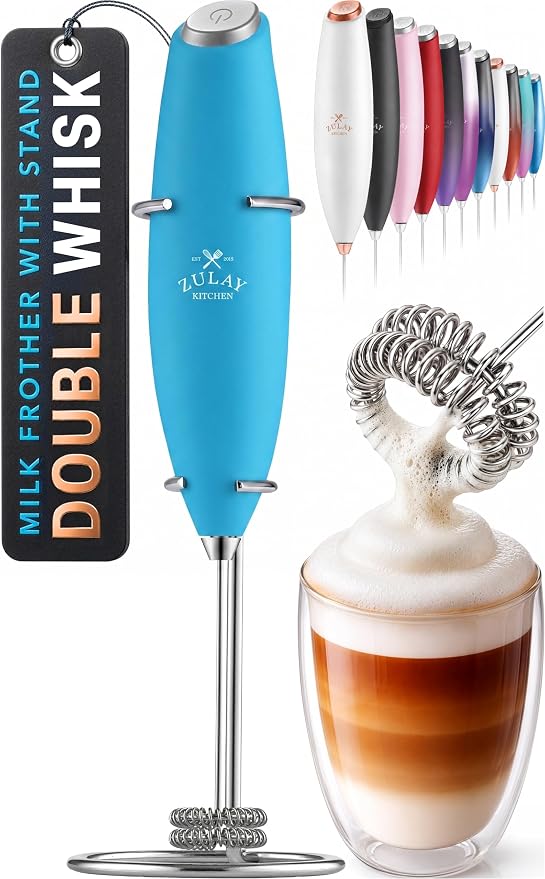 Zulay Powerful Milk Frother for Coffee by ZulayKitchen