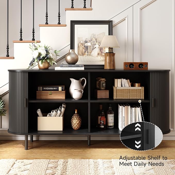 ONBRILL 63" Sideboard Buffet Cabinet - Image 3