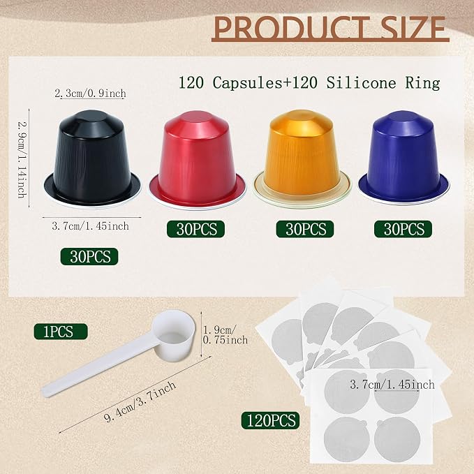 Espresso Capsules Disposable Coffee Pods - Image 3