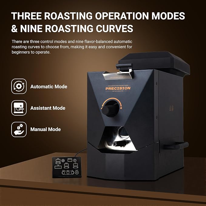 1Pound Electric Coffee Roaster for Home Use, Automatic Roasting And Easy - Image 5