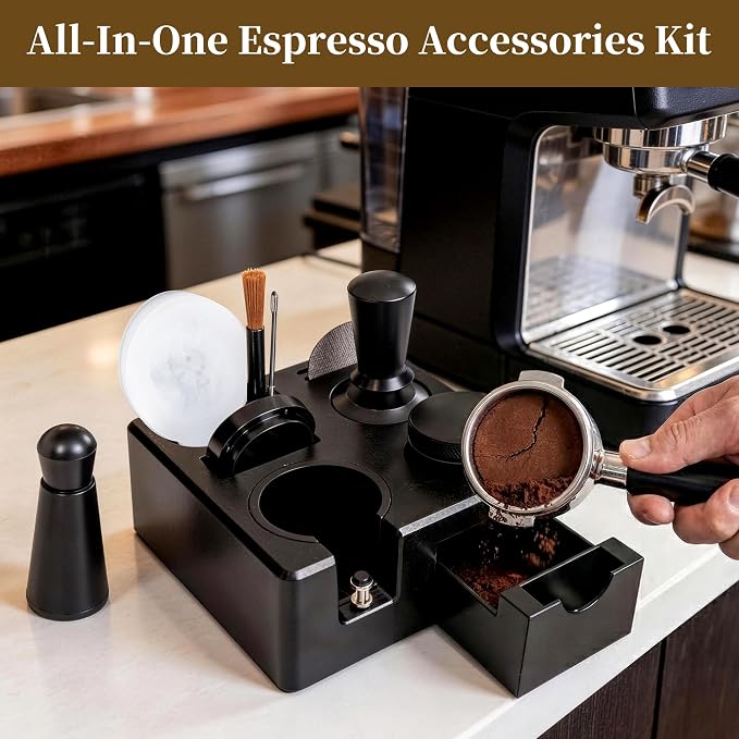9 PCS 53mm Espresso Accessories Kit - Image 2