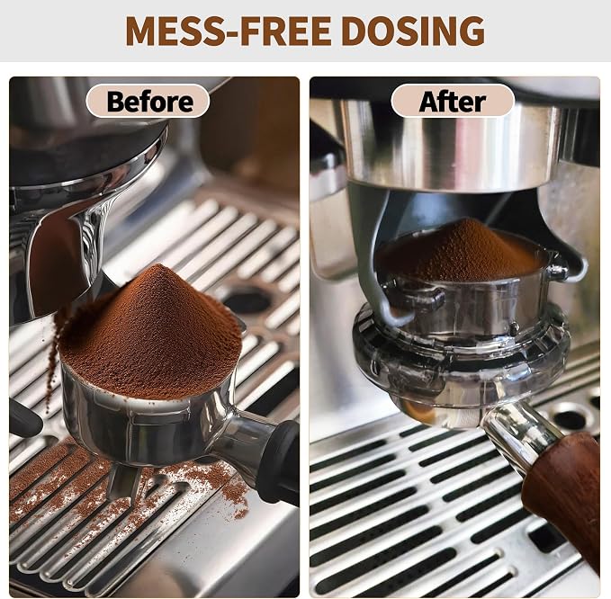 54mm Dosing Funnel, Espresso Dosing Funnel Compatible - Image 4