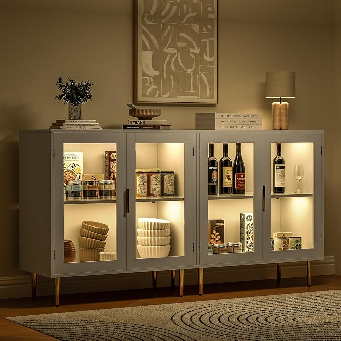 Housoul Sideboard Buffet Cabinet - Image 3