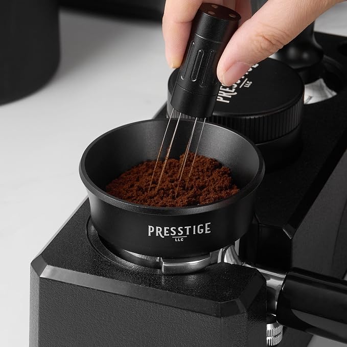 Presstige 54mm Magnetic Dosing Funnel – Espresso Portafilter Ring Compatible - Image 4