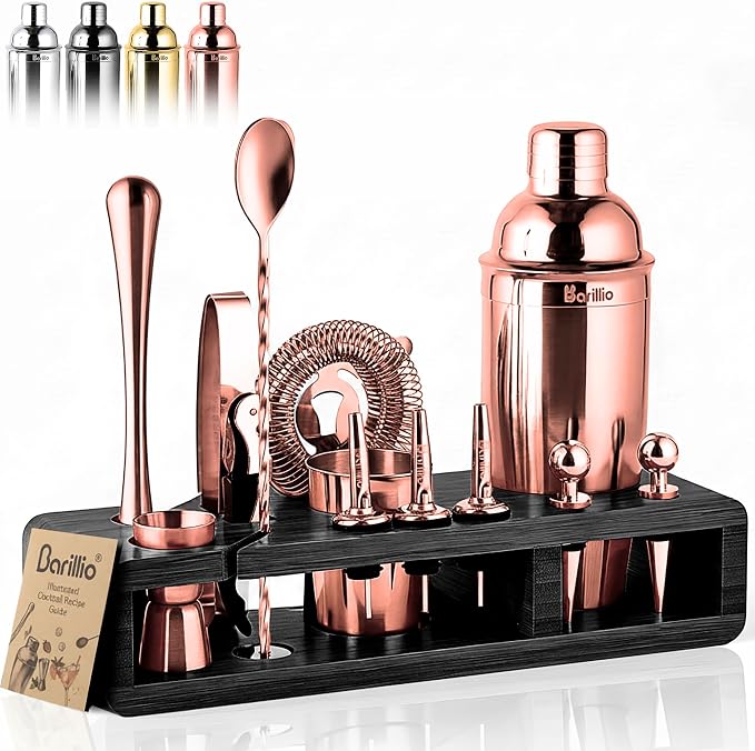 Barillio Rose Gold Bartender Kit by Barillio