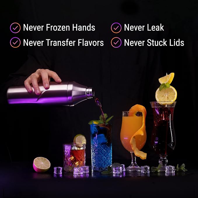 Lexenic 24oz Cocktail Shaker - Image 4