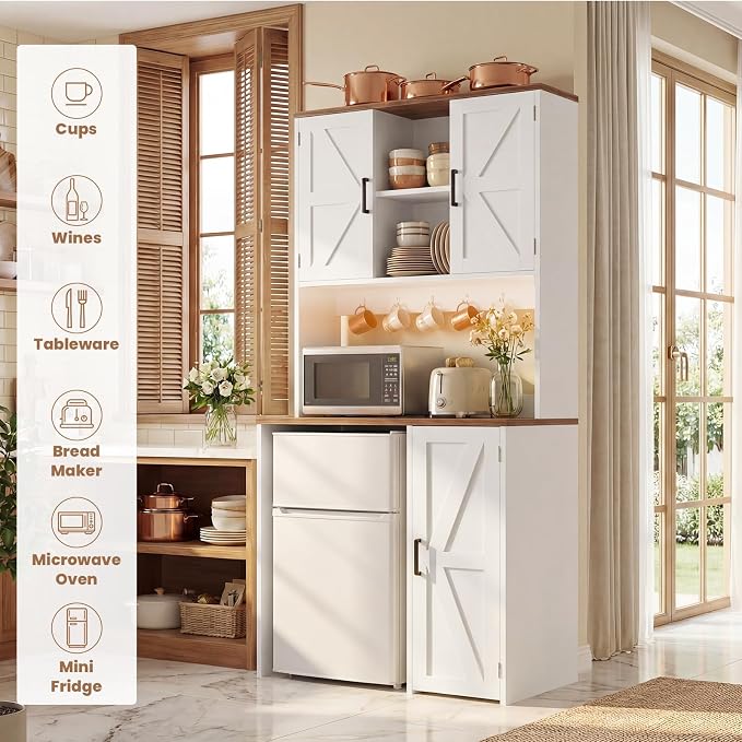 Unikito Mini Fridge Cabinet - Image 6