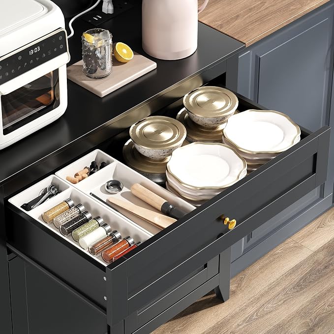 IDEALHOUSE 63'' Pantry Cabinet - Image 4