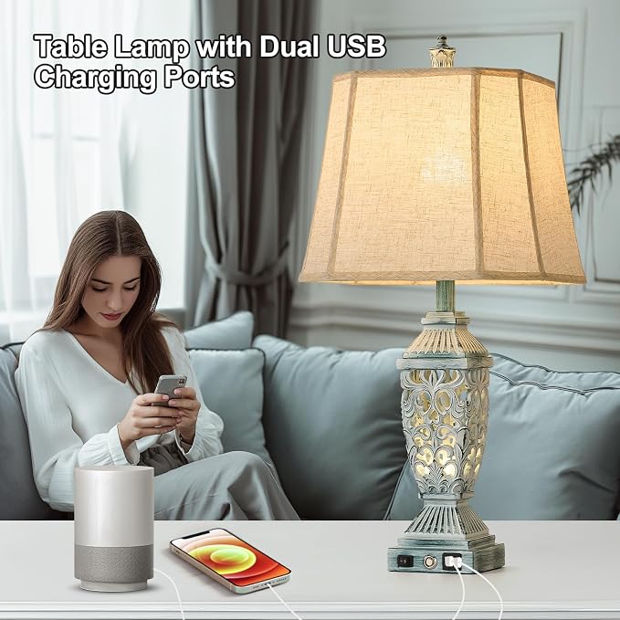 AIDENOEY Farmhouses Table Lamp - Image 5