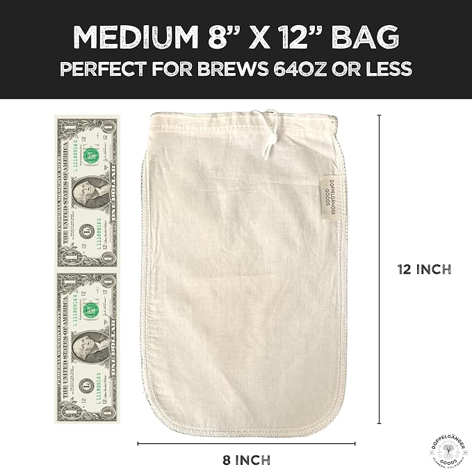 Organic Cotton Cold Brew Coffee Bag - Image 4