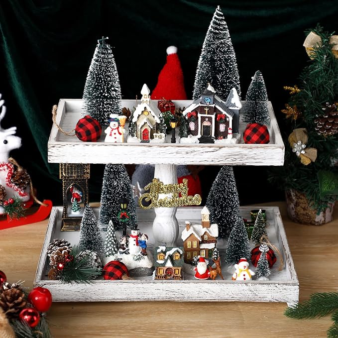 Yalikop Farmhouse Tiered Tray Stand - Image 4