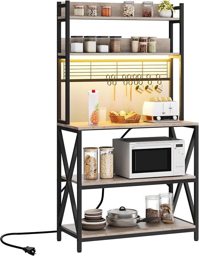 Yaheetech Kitchen Bakers Rack - Image 3