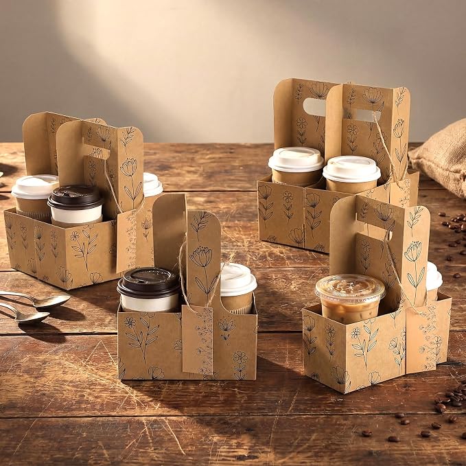 Pasimy 24 Pack 2 Cup Drink Carrier - Image 4